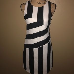 Black and White Cremieux dress